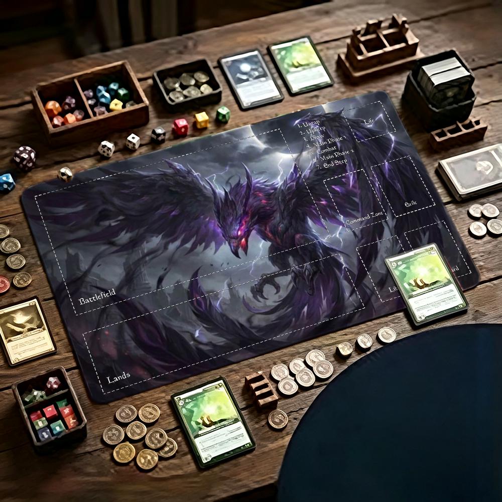 Tradescantia Purple - Ciemnofioletowa Mata do Gry Phoenix TCG,