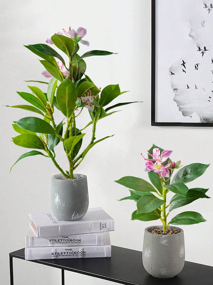 21-40cm Sztuczne rośliny azali – Ficus Lyrata Tree recenzja i cena