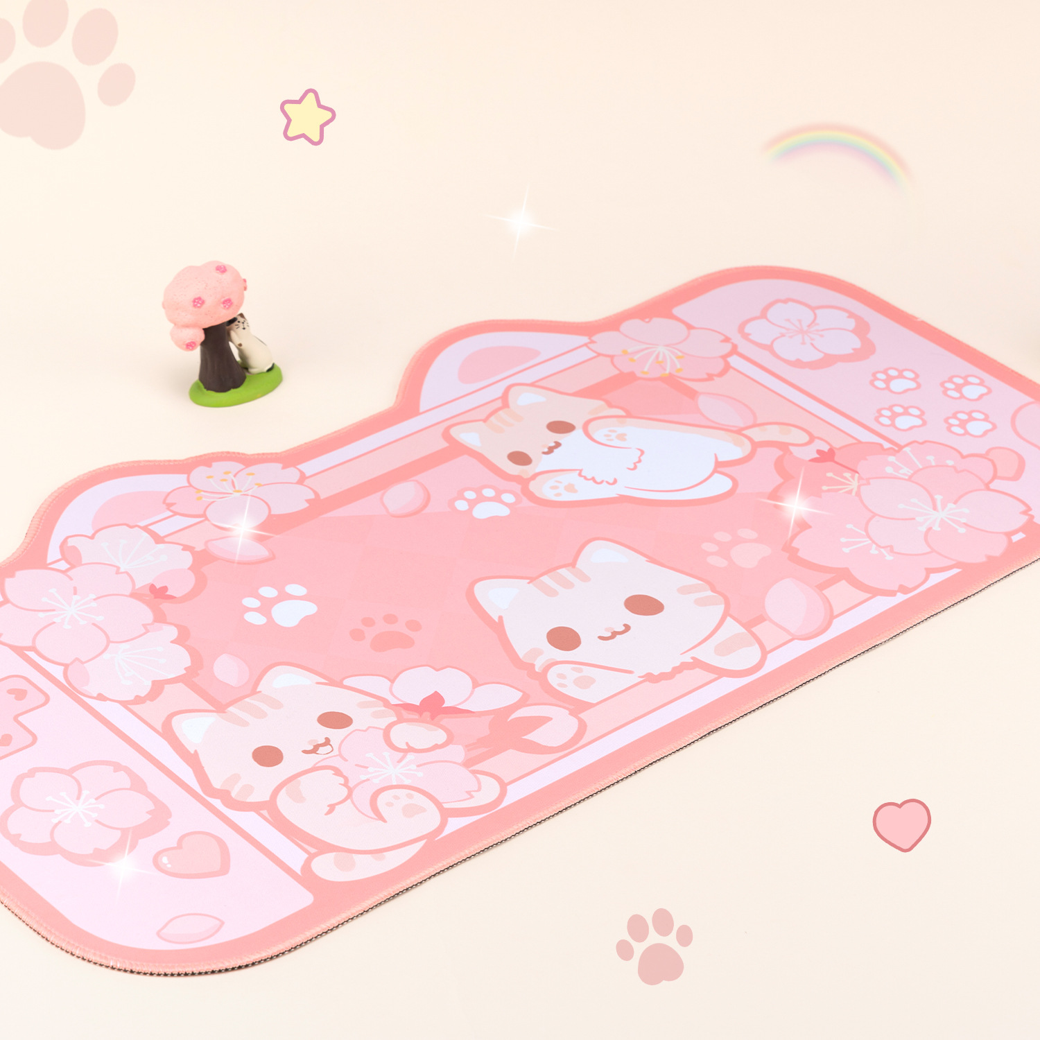 Kawaii Animals Desktop Keyboar – Tradescantia Purple recenzja i cena